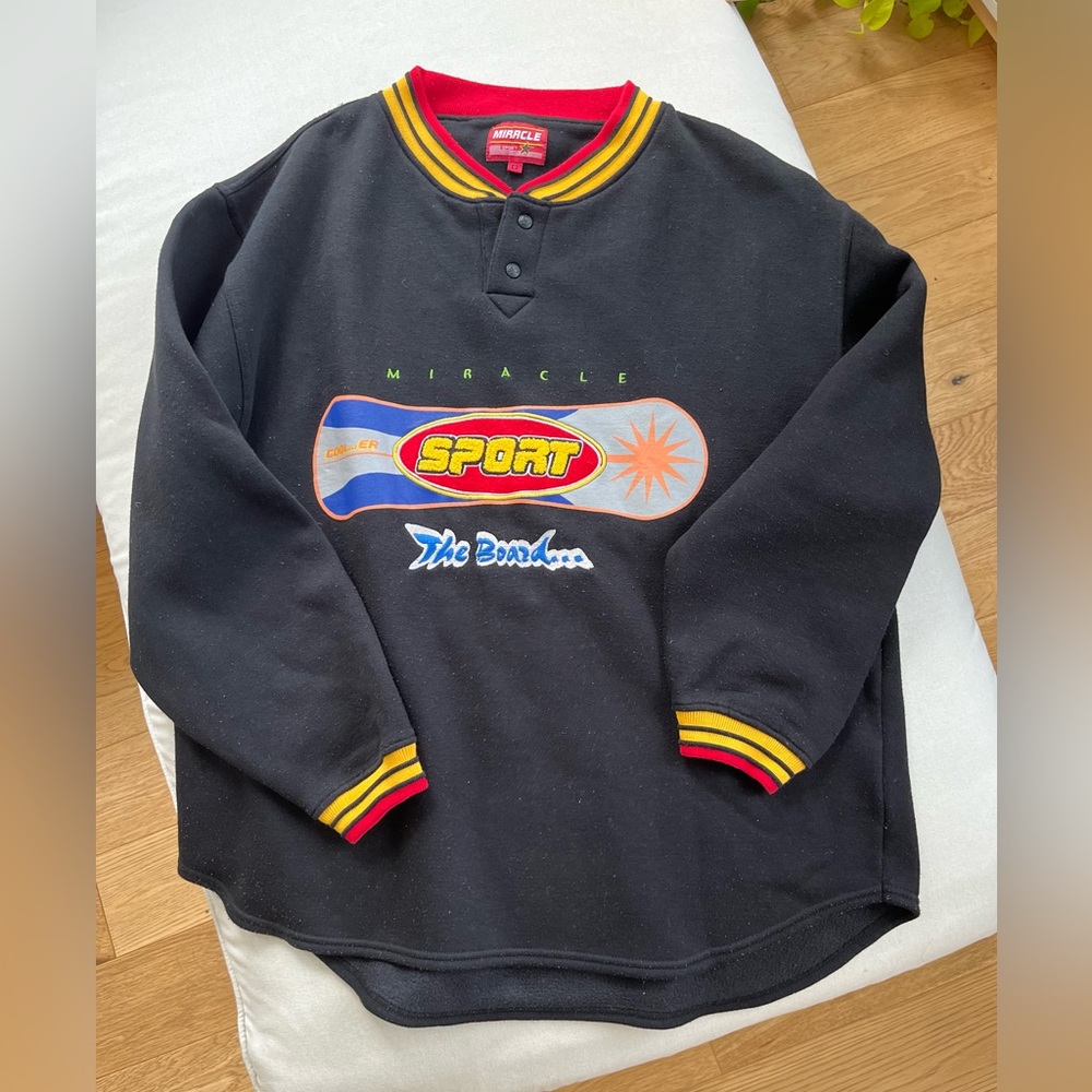 90s Vintage Streetwear Crewneck